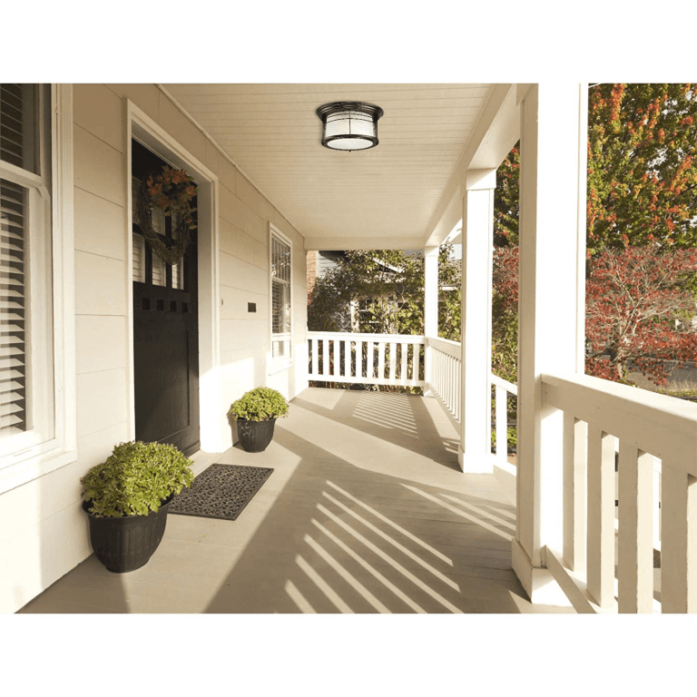 WESTINGHOUSE FLUSH MOUNT PORCH CEILING LIGHT FIXTURES PORCH AREA