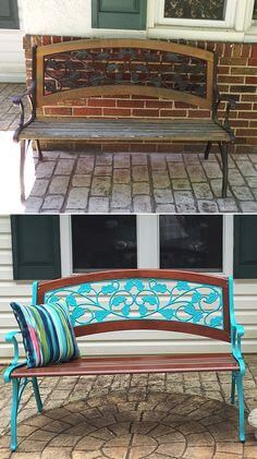 WROUGHT IRON PATIO CHAIRS COMBINE WITH WOODS