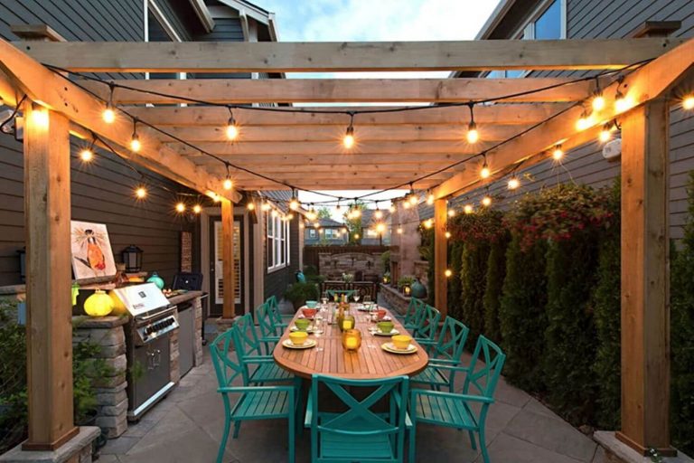 HOW TO HANG PATIO LIGHT, WHERE AND MORE TIPS!