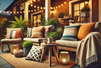 How to Style Your Porch with Outdoor Cushions and Pillows and Make It Extra Cozy