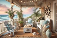 Turn Your Porch into a Coastal Paradise Without Leaving Home 🌊 Turn Your Porch into a Coastal Paradise Without Leaving Home 🌊
