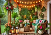 Turn Your Porch into a Tropical Paradise with These Easy Decorating Ideas 🌴 Turn Your Porch into a Tropical Paradise with These Easy Decorating Ideas 🌴