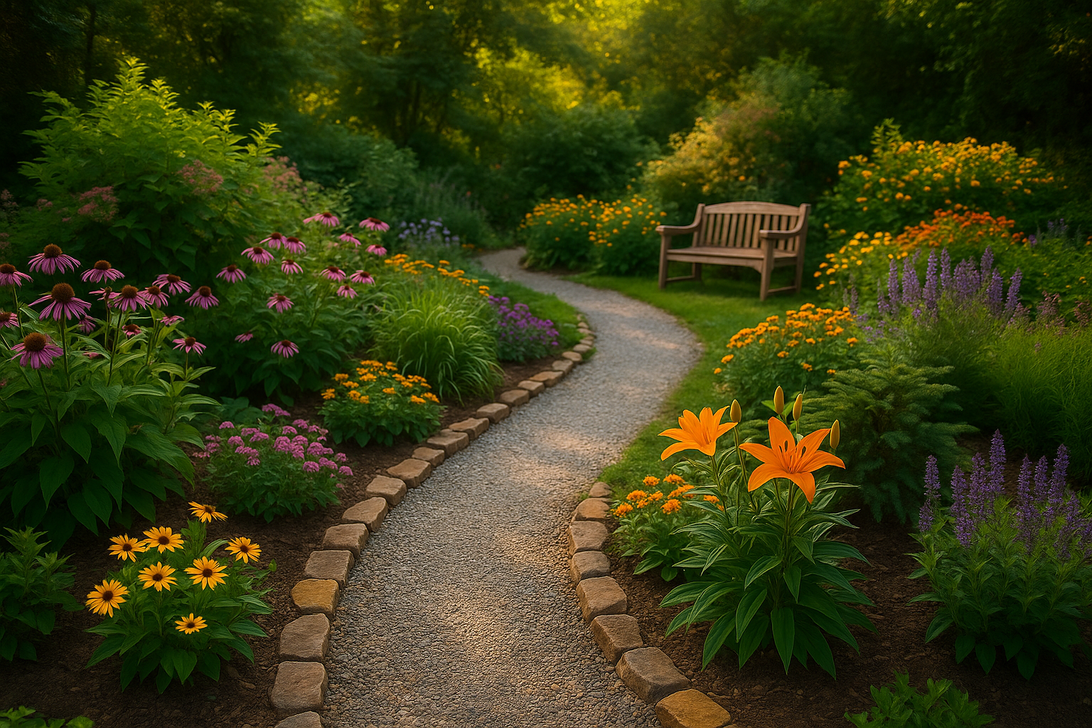 🌳 DIY Garden Path = Fancy Without the Fancy Price