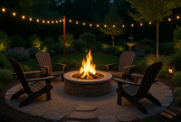 Backyard Glow Up Time Firepit Seating Area Backyard Landscaping Ideas That’ll Make Your Neighbors Jealous 🔥