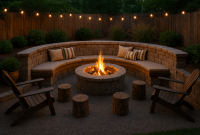 Outdoor Fire Pit Seating Ideas for Small Backyard That Will Blow Your Mind