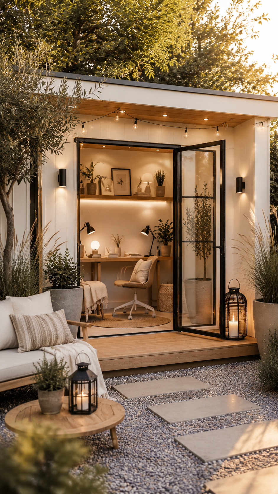 3 Modern Minimalist Cheap She Shed Ideas