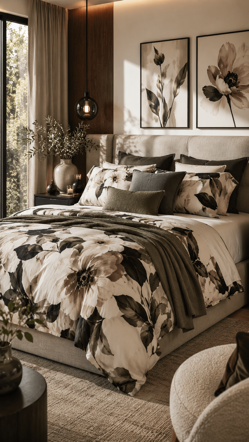 Best 2 Modern Floral Bedding Ideas for a Stylish Contemporary Bedroom