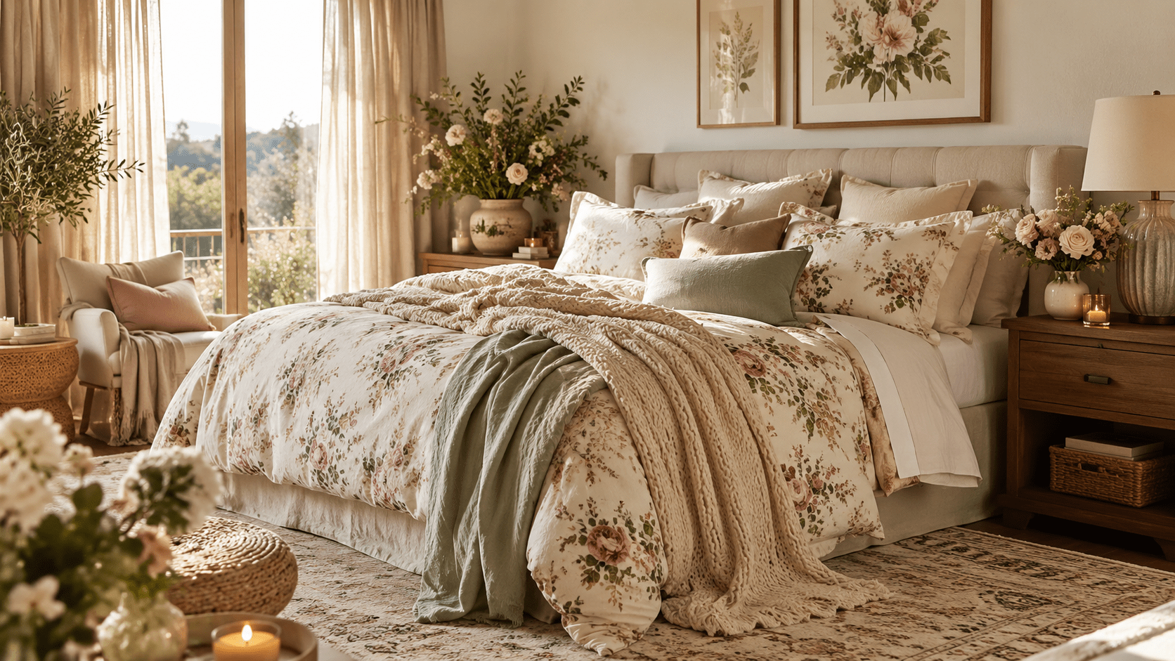 Best 3 Floral Bedding Ideas That Instantly Make Your Bedroom Feel Expensive