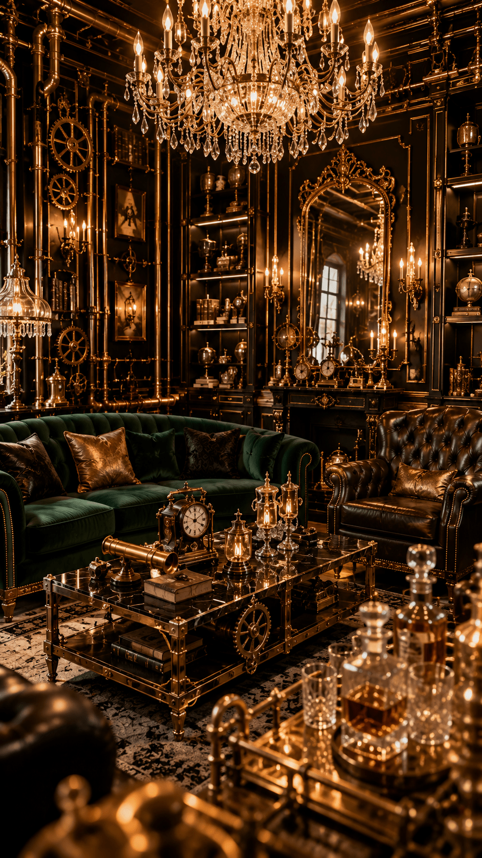 Best 3 Luxury Steampunk Glam Decor