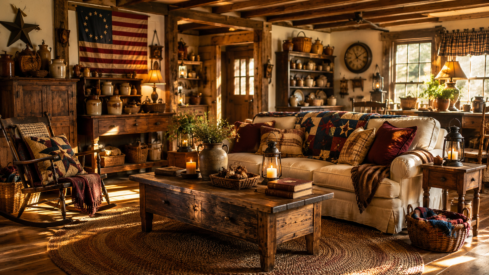 Best 3 Primitive Americana Decor Ideas That Make Your Home Feel Warm and Timeless