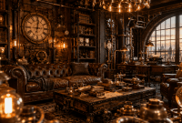 Best 3 Steampunk Decor Ideas That Make Every Room Look Like a Luxury Time Machine