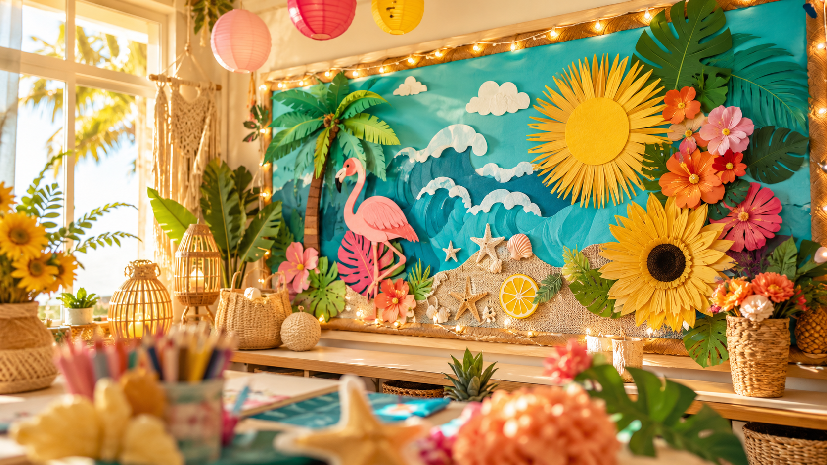 Best 3 Summer Board Decoration Ideas That Make Every Space Feel Bright and Happy
