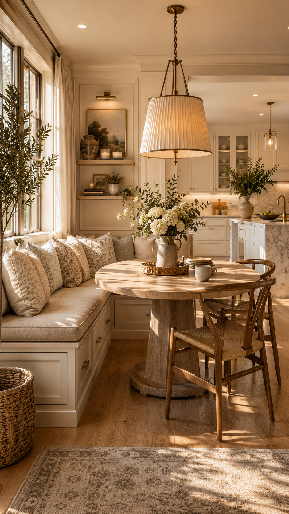 Best Breakfast Nook Idea Number Two Elegant Built In Banquette Seating