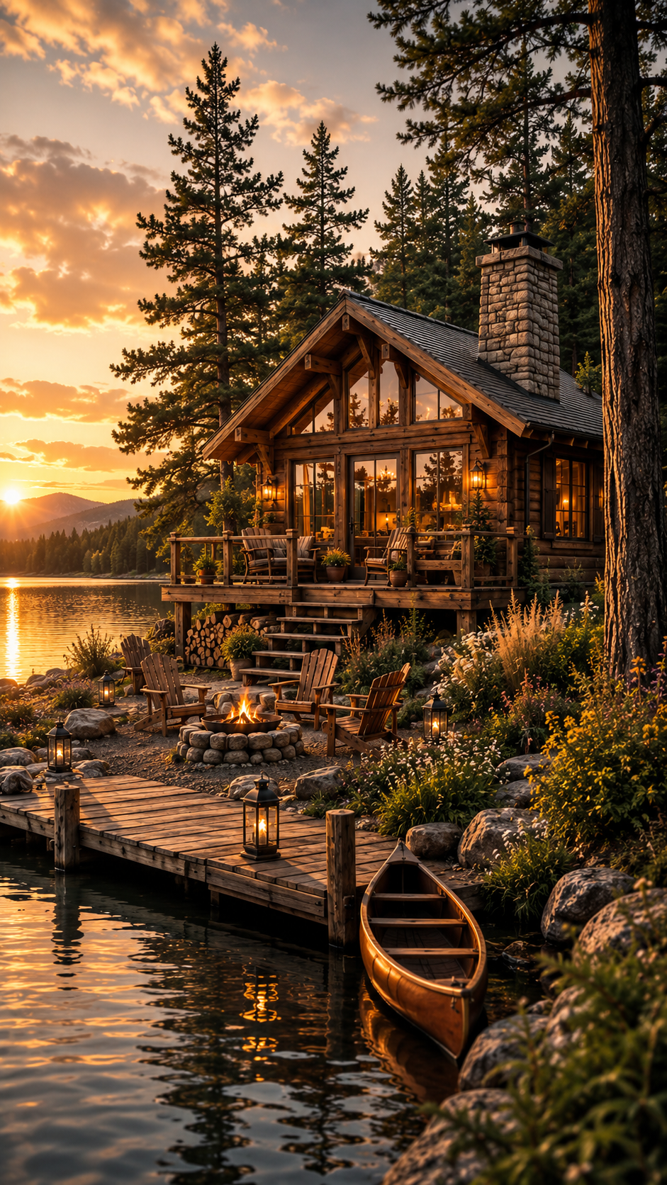 Best Little Cabin Idea Number Three Lakeside Rustic Cabin