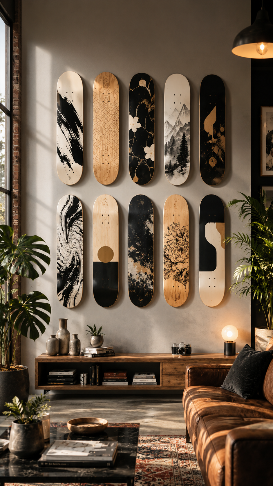 Best 1 Gallery Style Skateboard Wall Decor for Artistic Interiors 🎨