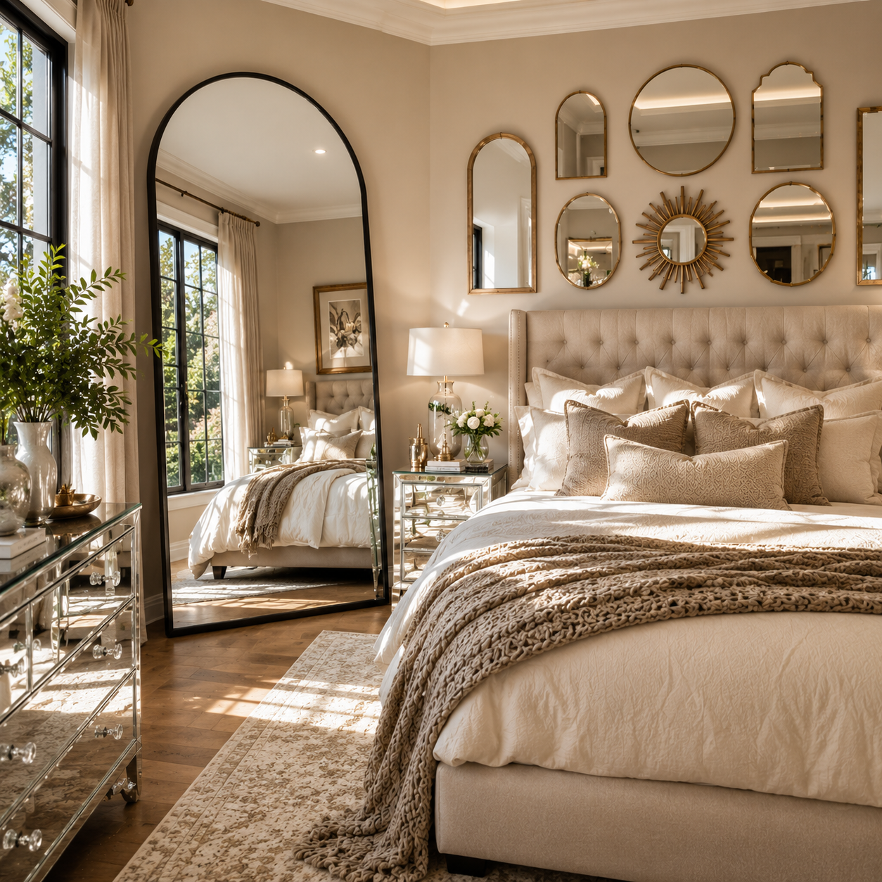 Best 3 Bedroom Mirror Ideas That Instantly Make Your Bedroom Look Bigger and More Luxurious
