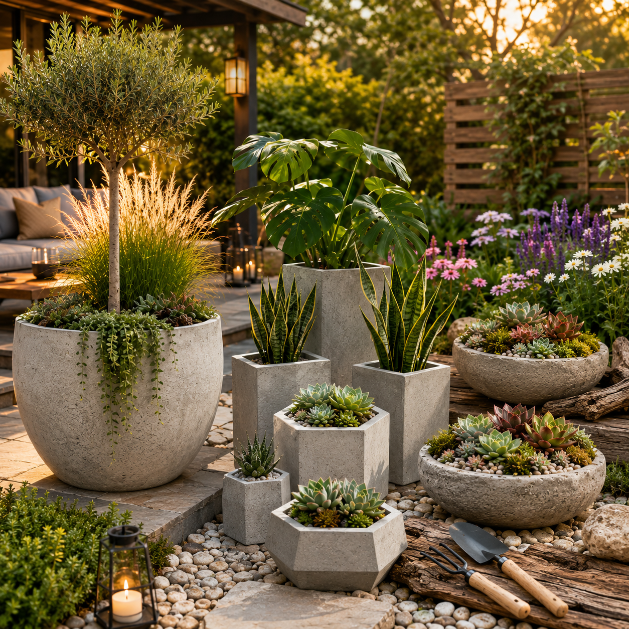 Best 3 Concrete Planters DIY Ideas That Look Expensive But Cost Almost Nothing