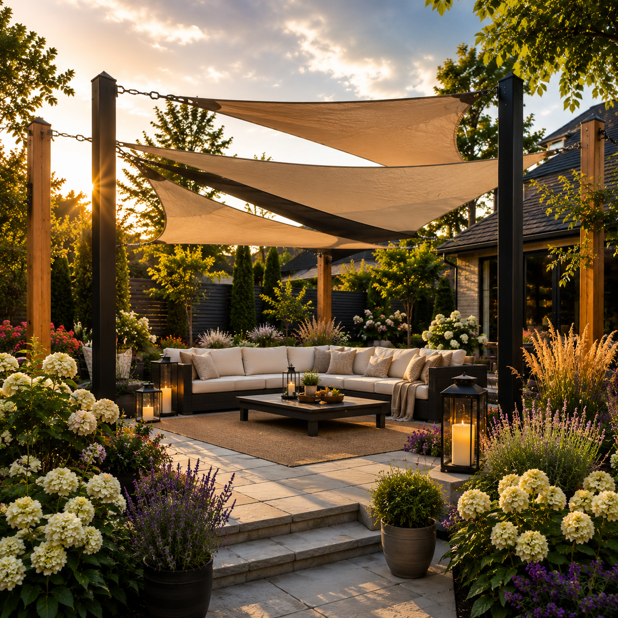 Best 3 DIY Shade Sail Posts That Instantly Transform Your Outdoor Space
