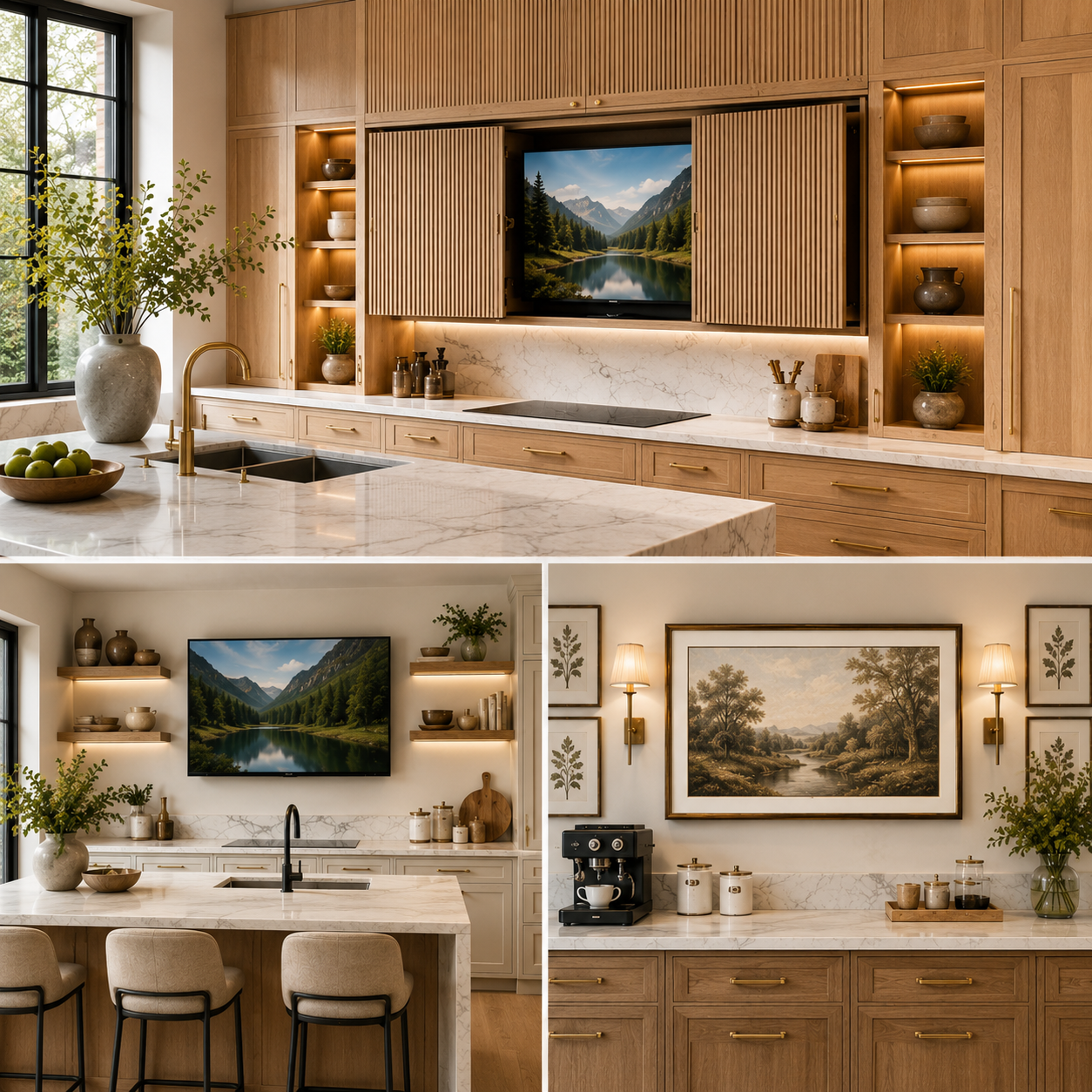 Best 3 Kitchen TV Ideas That Make Every Meal More Enjoyable