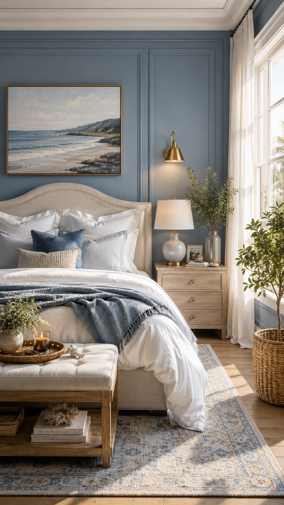 Best Bedroom Paint Colors Choice Number Three Dusty Blue