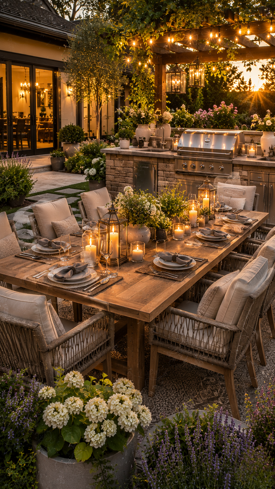 Best Outdoor Living Spaces Idea Number Two Outdoor Dining and Entertaining Paradise