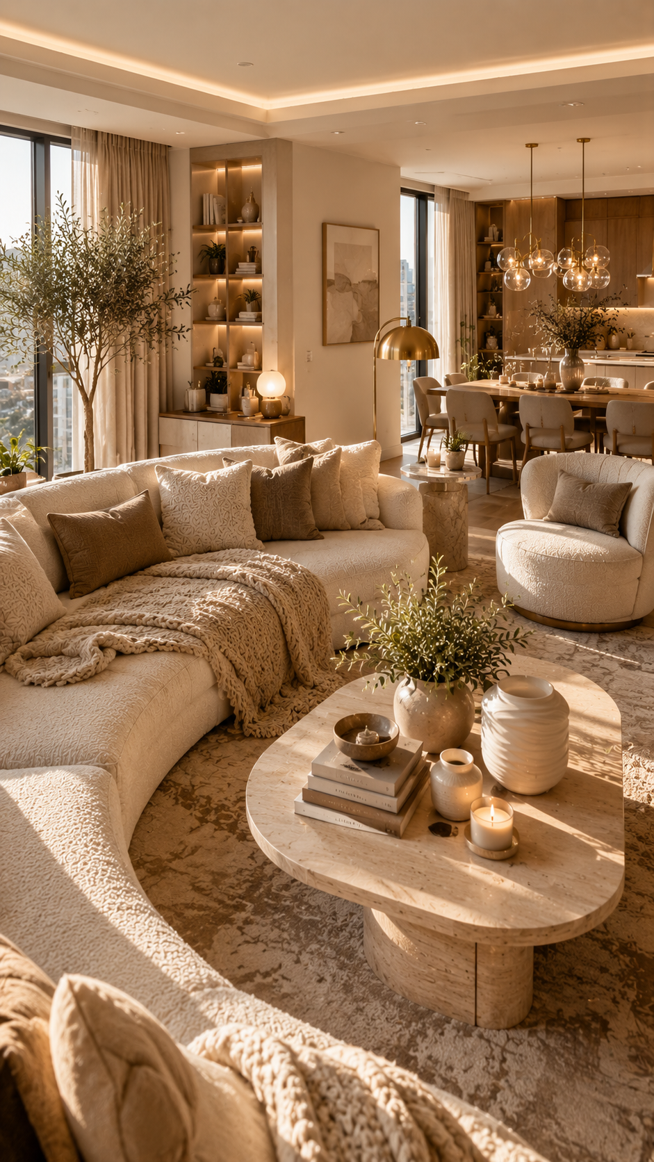 🥈 Best 2 Apartment Inspiration Cozy Layered Soft Modern Apartment