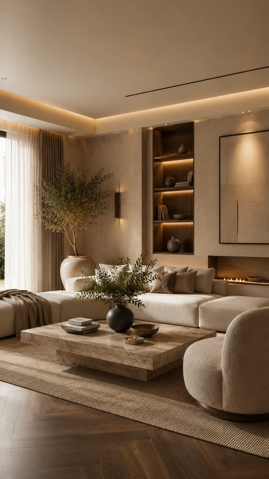 🥉 Best 3 Boutique Hotel Inspired Minimalist Luxury Living Spaces