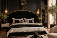 Best 3 Black Nouveau Bedroom Ideas That Instantly Make Any Space Look Ultra Luxurious