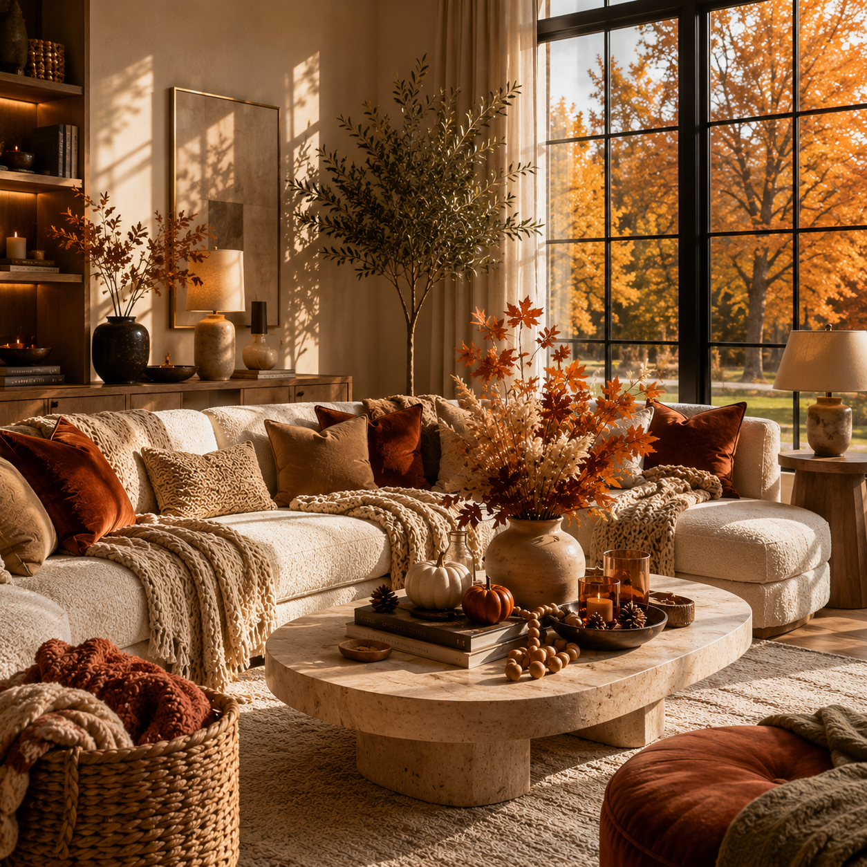 Best 3 Fall Living Room Decor Ideas Everyone Will Want to Copy This Season