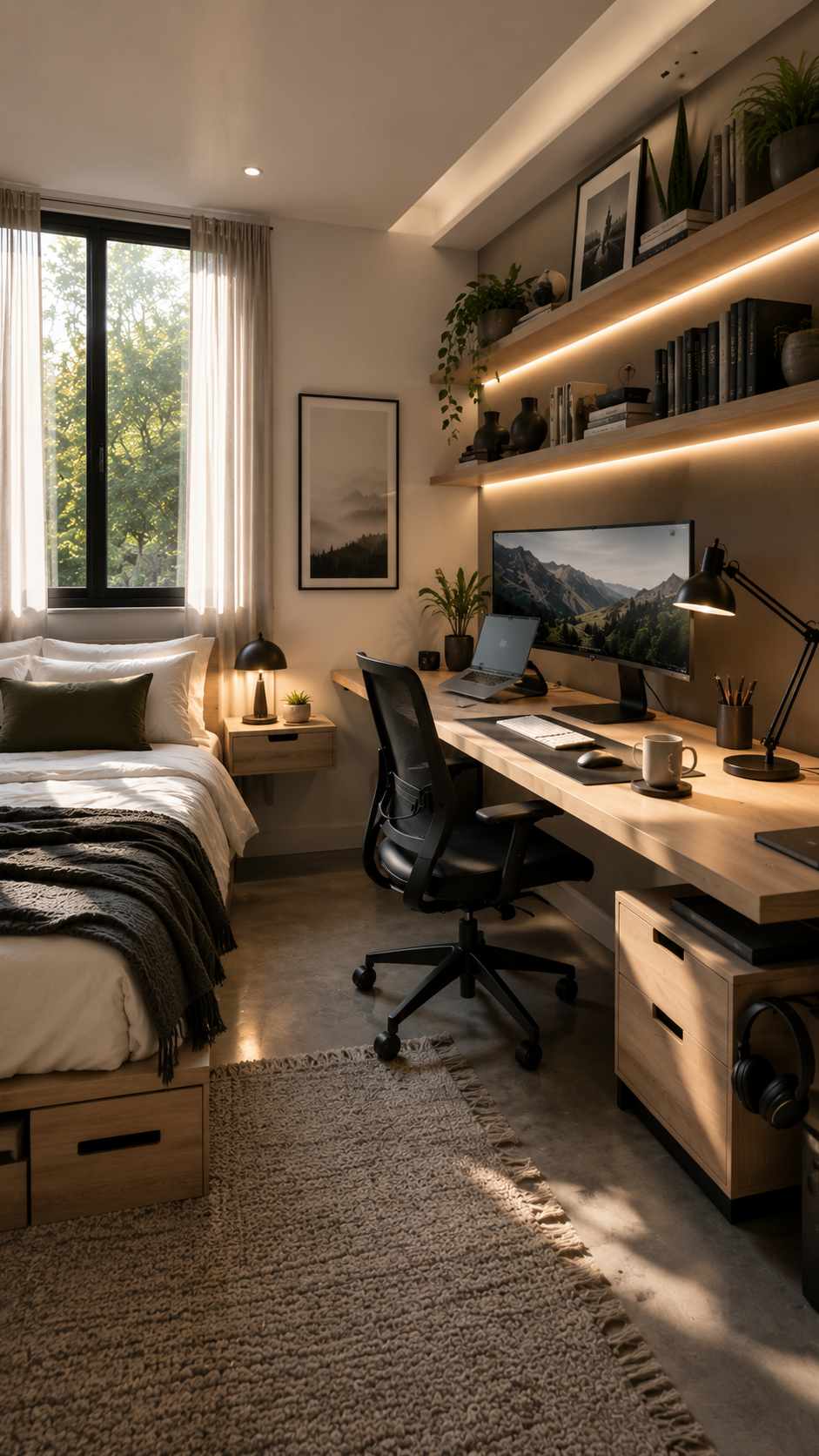 🥇 Best 1 Modern Minimalist Study Hub