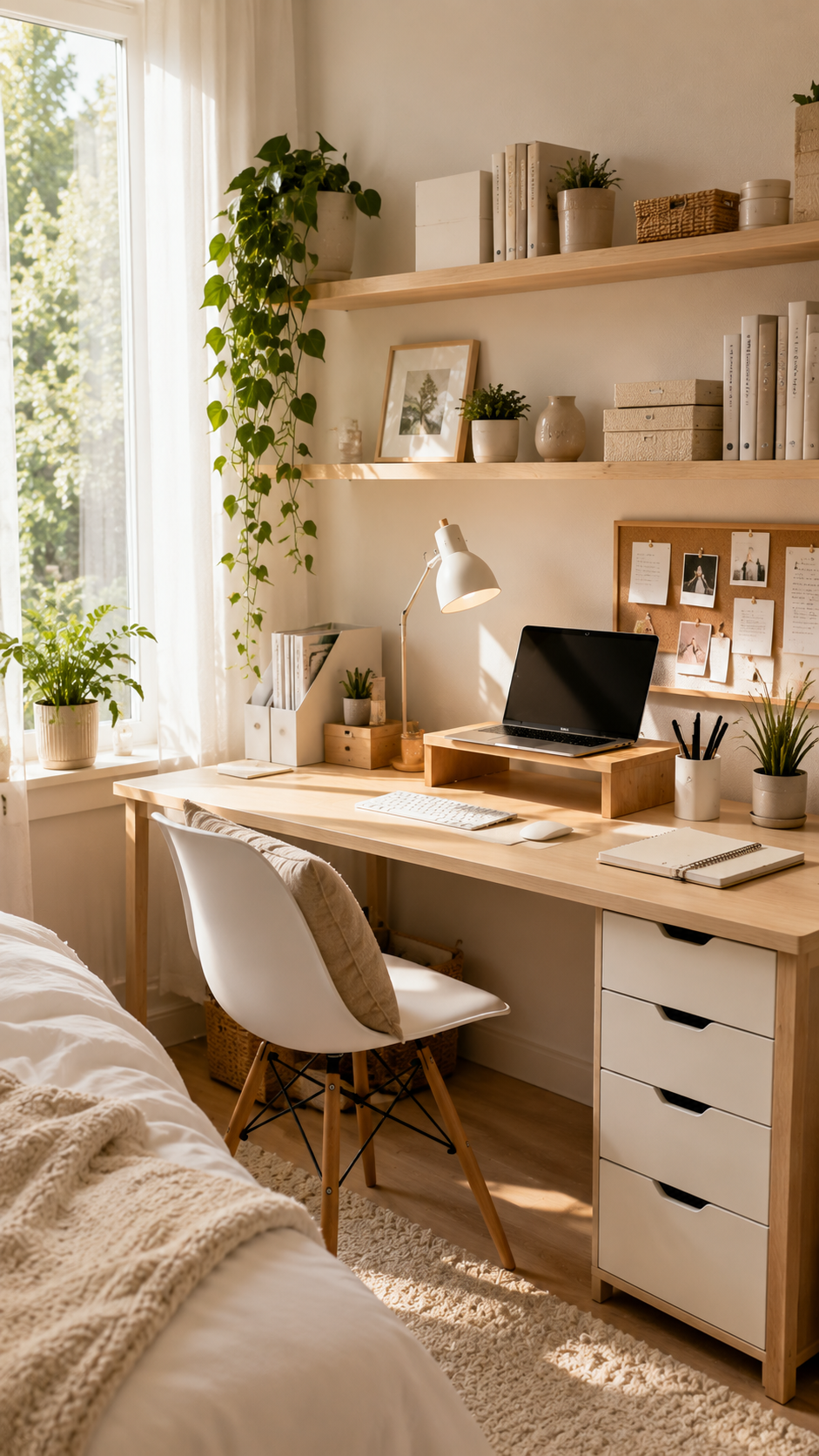 🥇 Best 1 Scandinavian Minimalist Dorm Desk