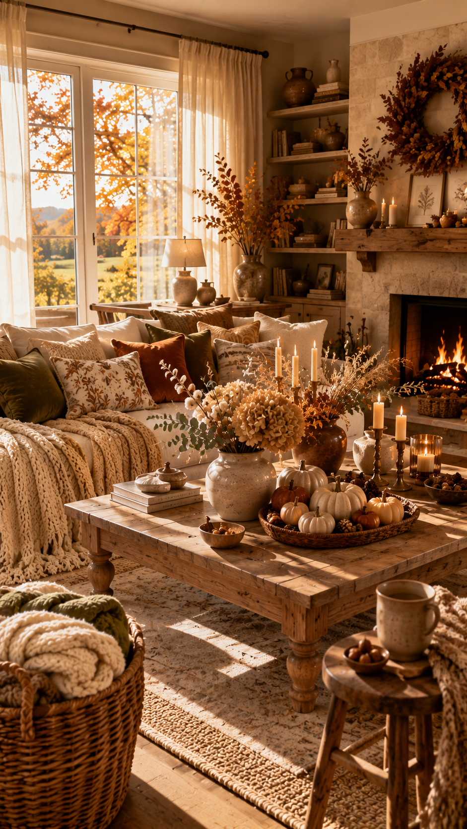🥈 Best 2 Cozy Cottage Fall Room Decor Inspired by Nature