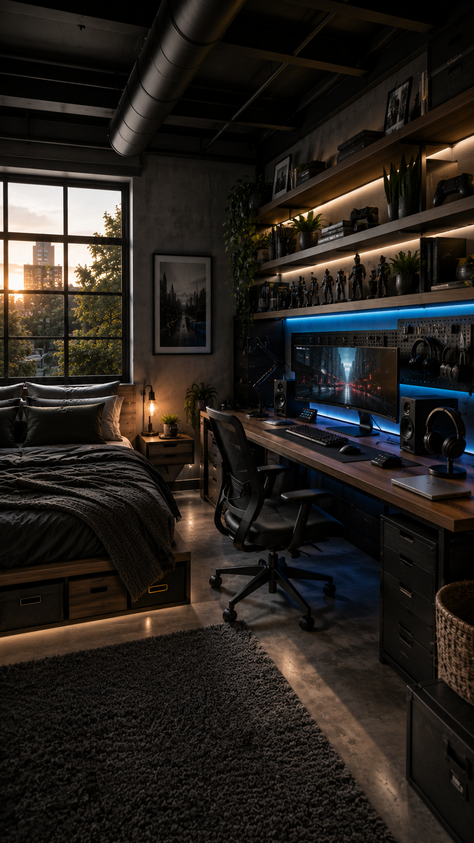 🥈 Best 2 Industrial Gamer Retreat