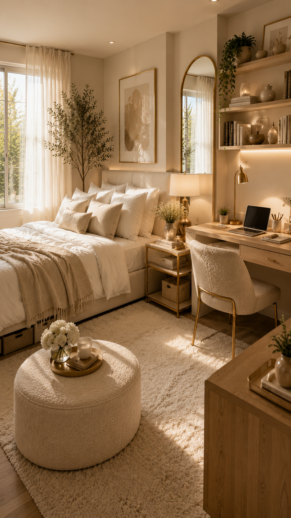 🥈 Best 2 Modern Boutique Hotel Chic Dorm Room