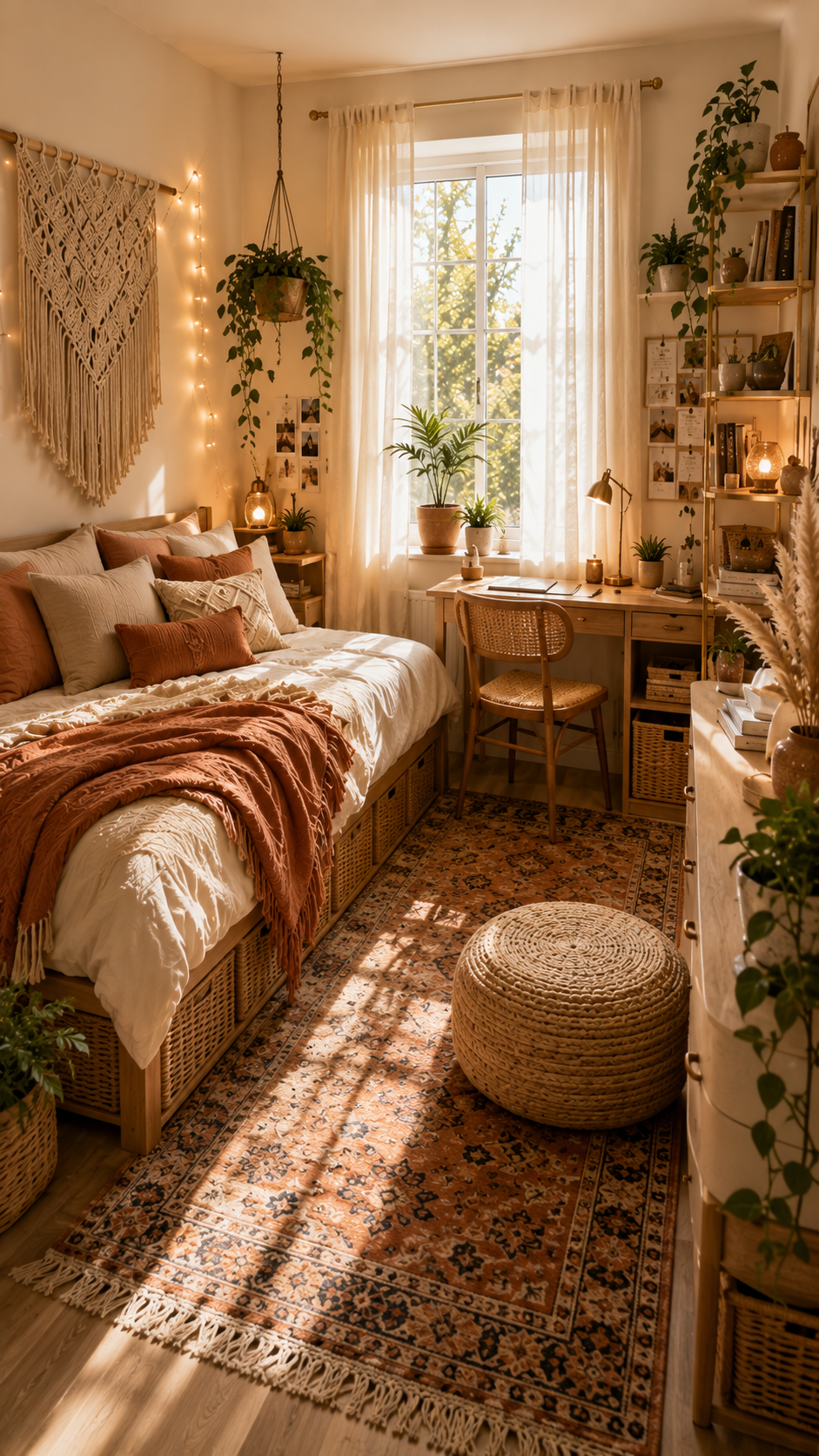 🥉 Best 3 Boho Chic Dorm Room