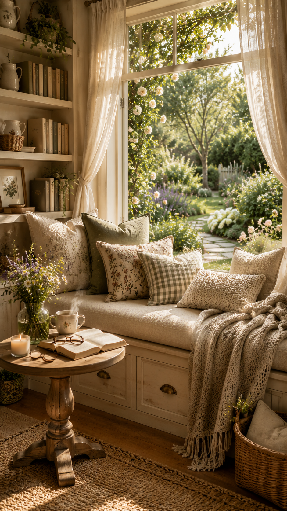 🥉 Best 3 Cozy Cottage Window Reading Nook Inspired by Nature