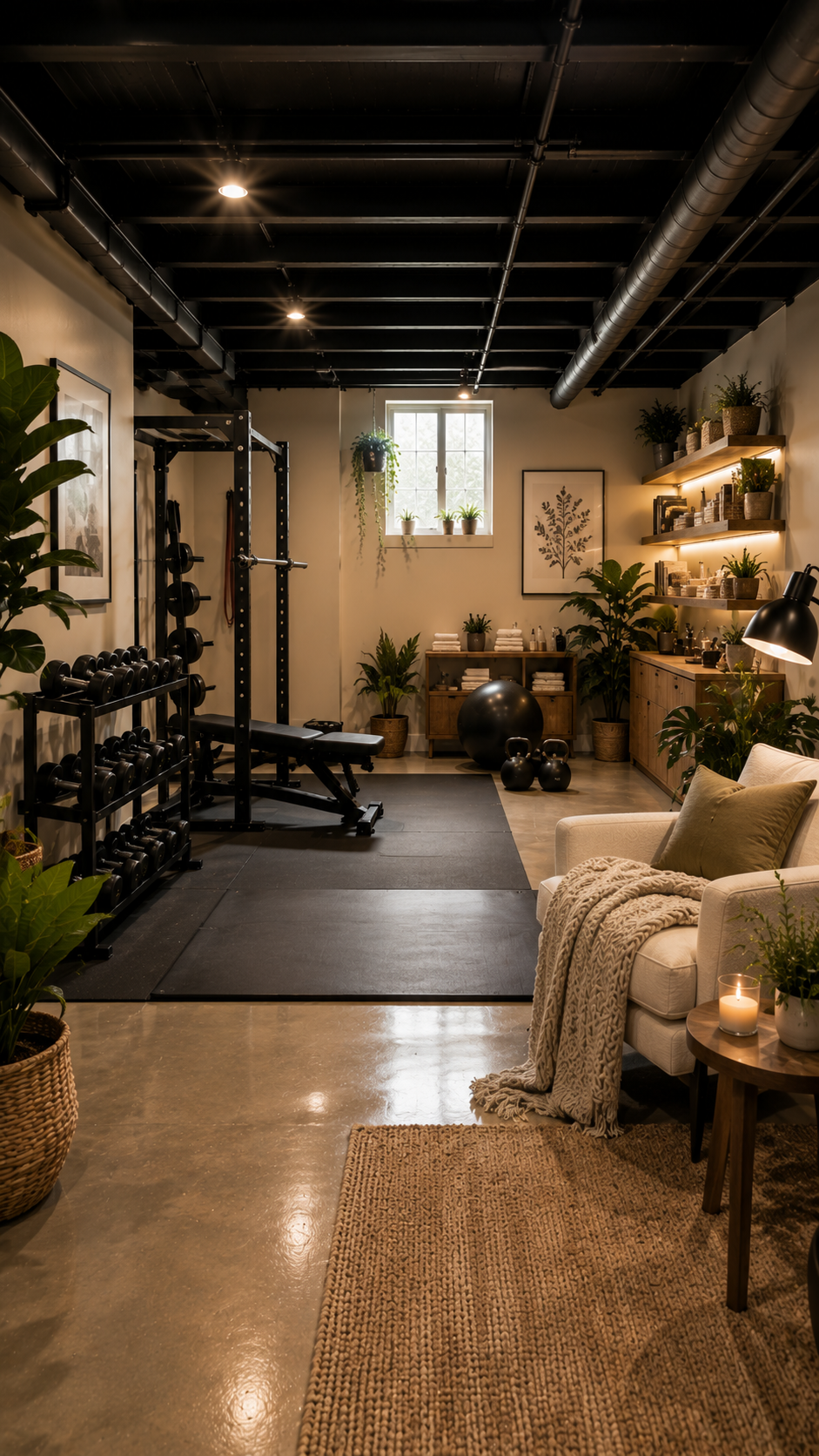 🥉 Best 3 Home Gym with Relaxation Corner