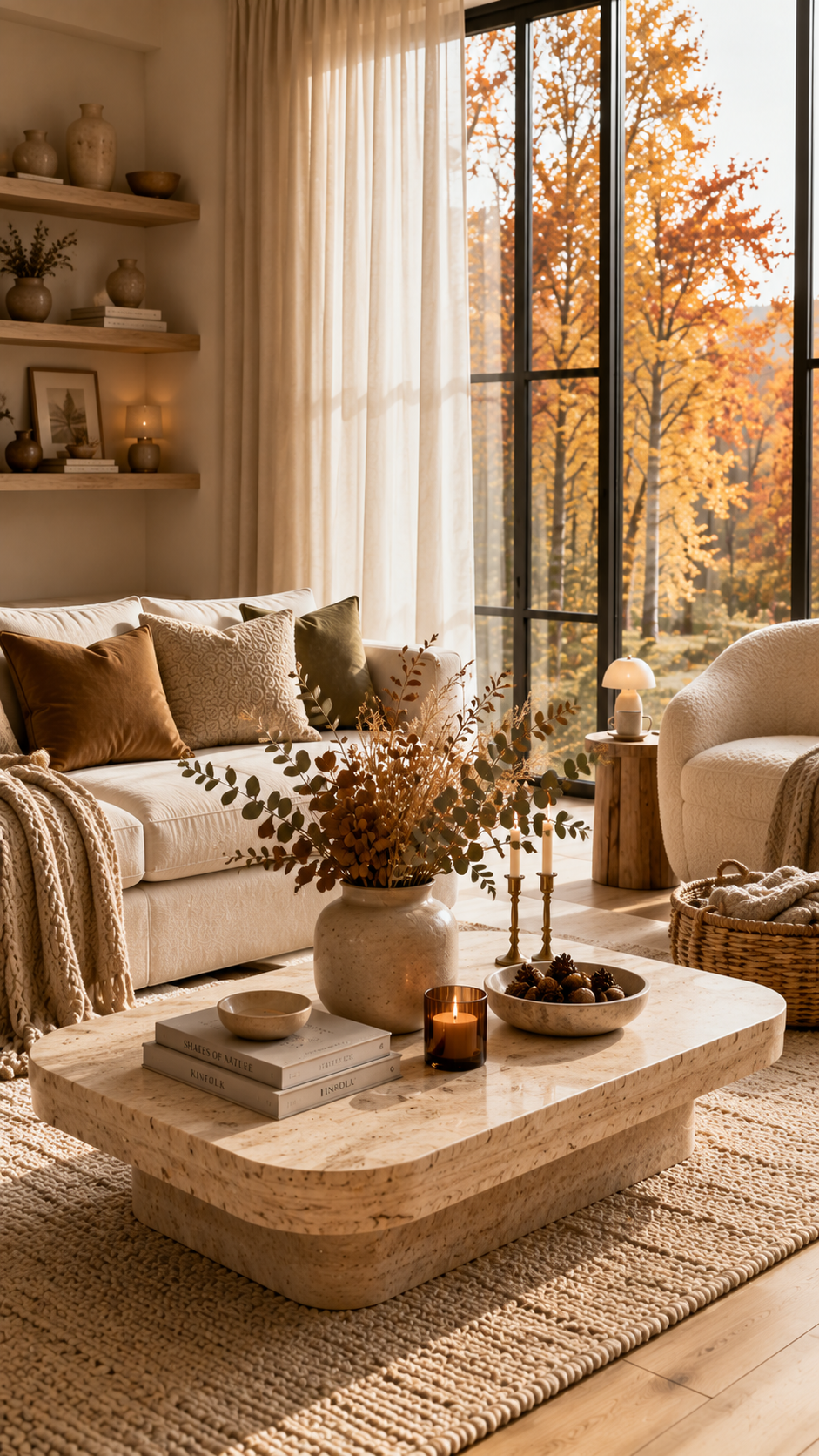 🥉 Best 3 Luxury Scandinavian Fall Room Decor with Minimal Elegance
