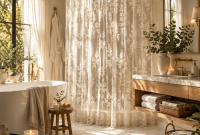 Best 3 Lace Shower Curtains That Instantly Make Every Bathroom Feel Luxurious