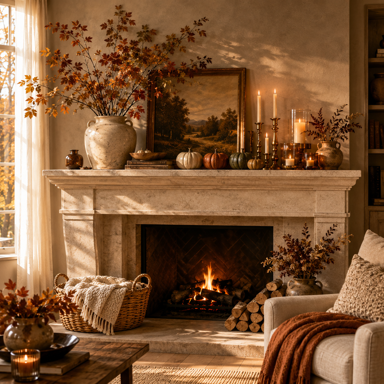 Top 3 Fall Mantle Decor Ideas That Will Instantly Make Your Home Feel Cozy