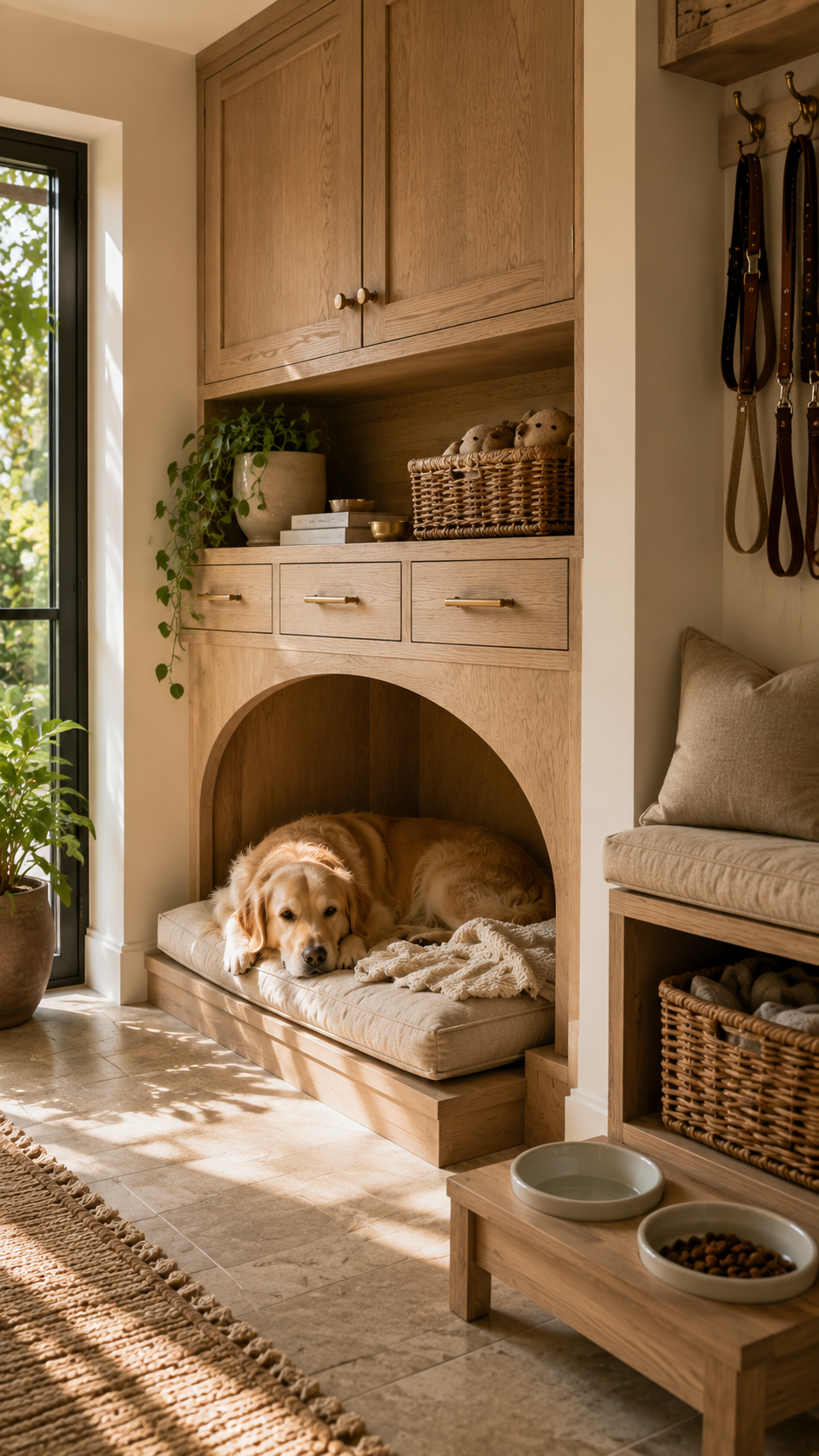 🥇 Best 1 Built In Dog Nook for Beautiful Integrated Dog Spaces