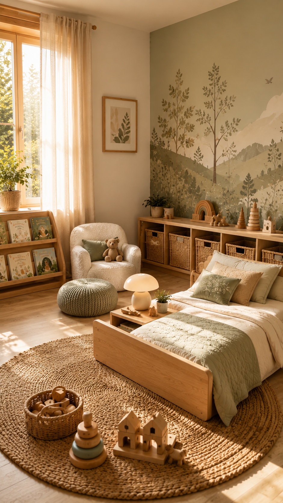 🥇 Best 1 Calm Montessori Inspired Toddler Bedroom Retreat
