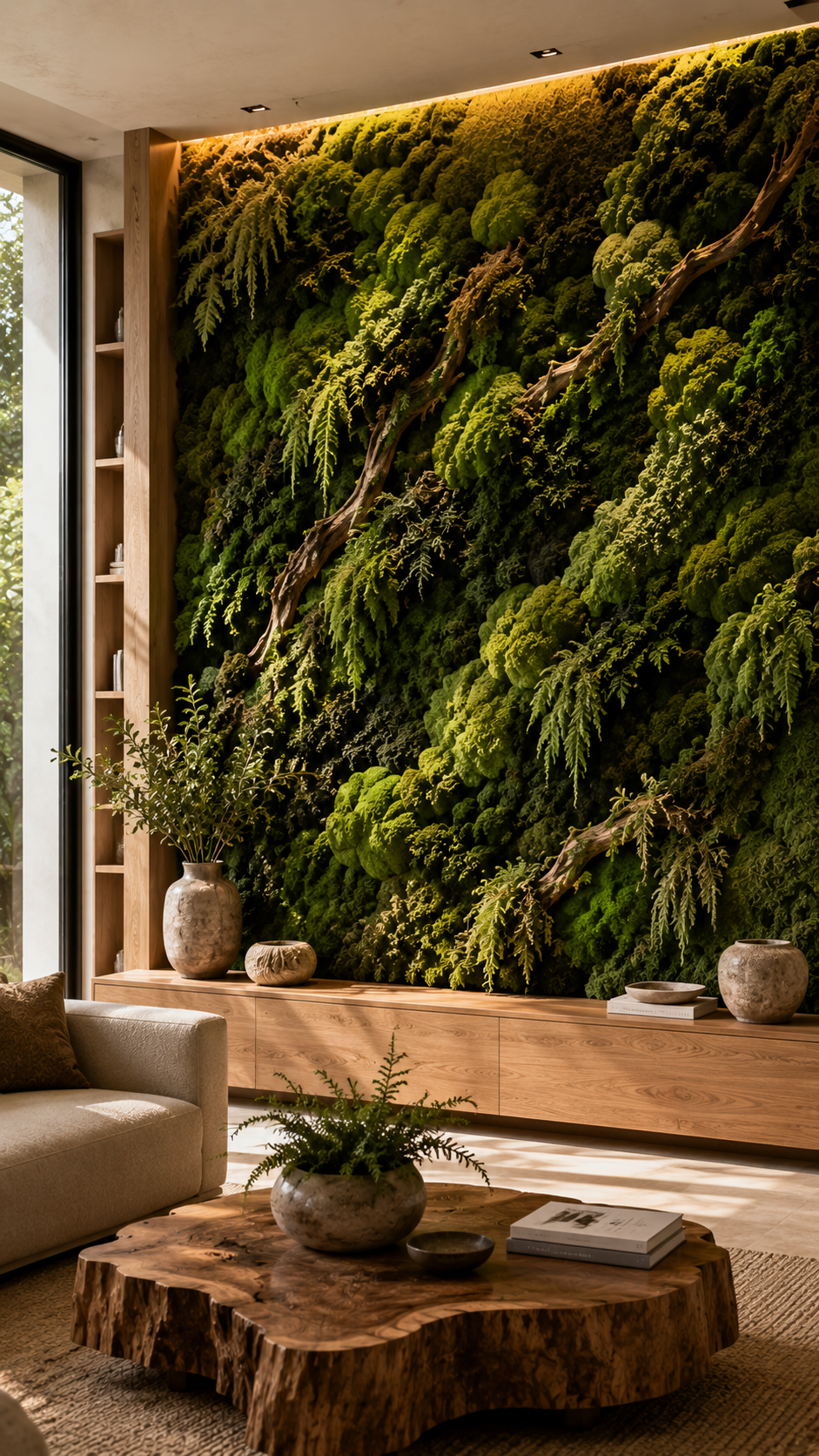 🥇 Best 1 Layered Forest Moss Walls With Sculptural Botanical Texture