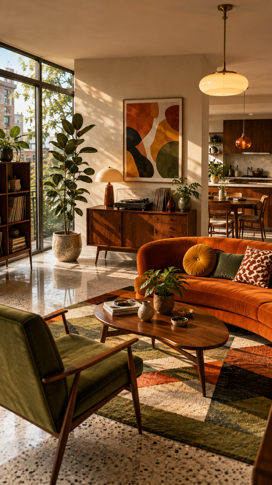 🥇 Best 1 Mid Century Modern Retro Apartment Aesthetic