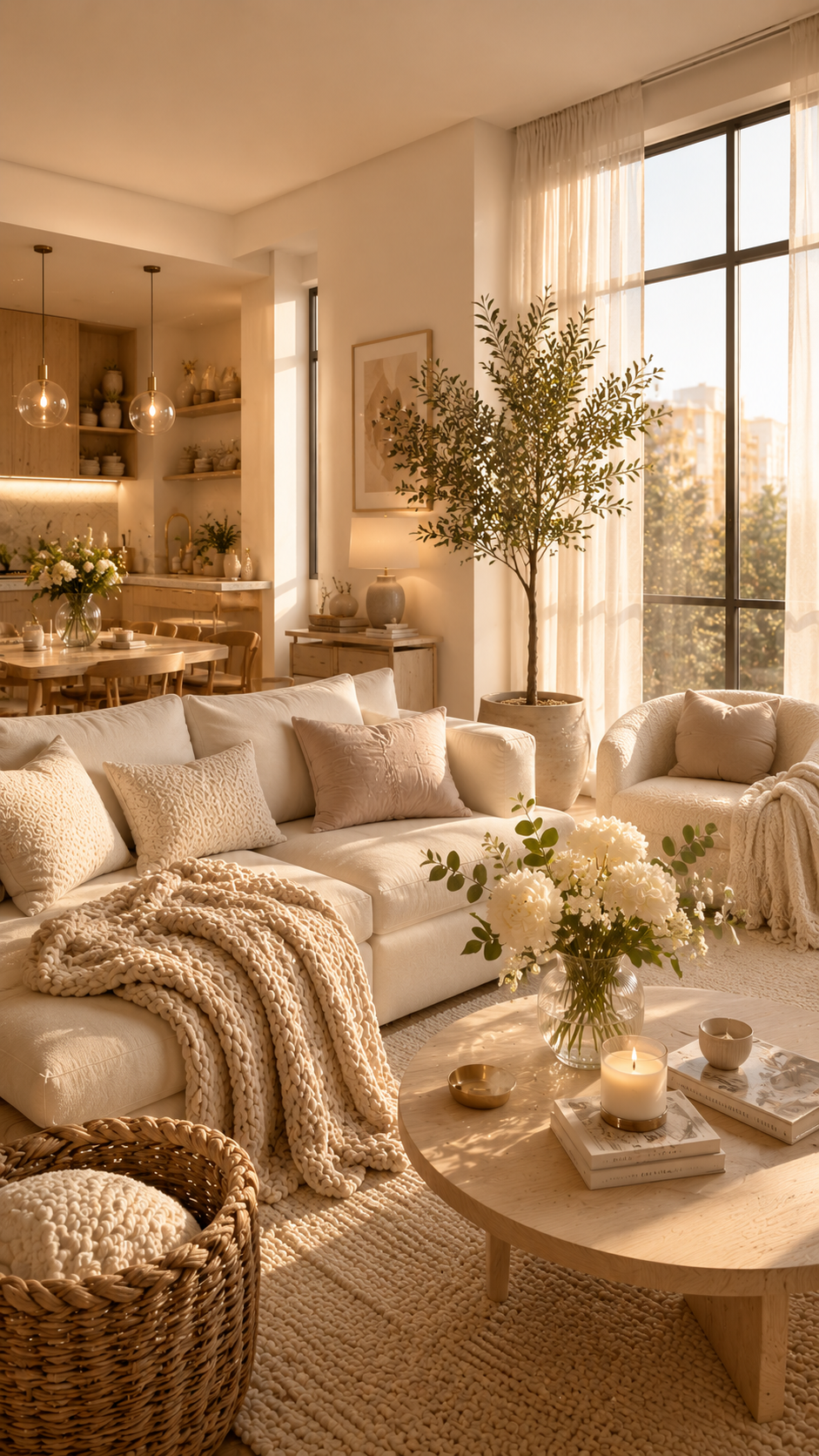 🥇 Best 1 Soft Neutral Cozy Girly Apartment