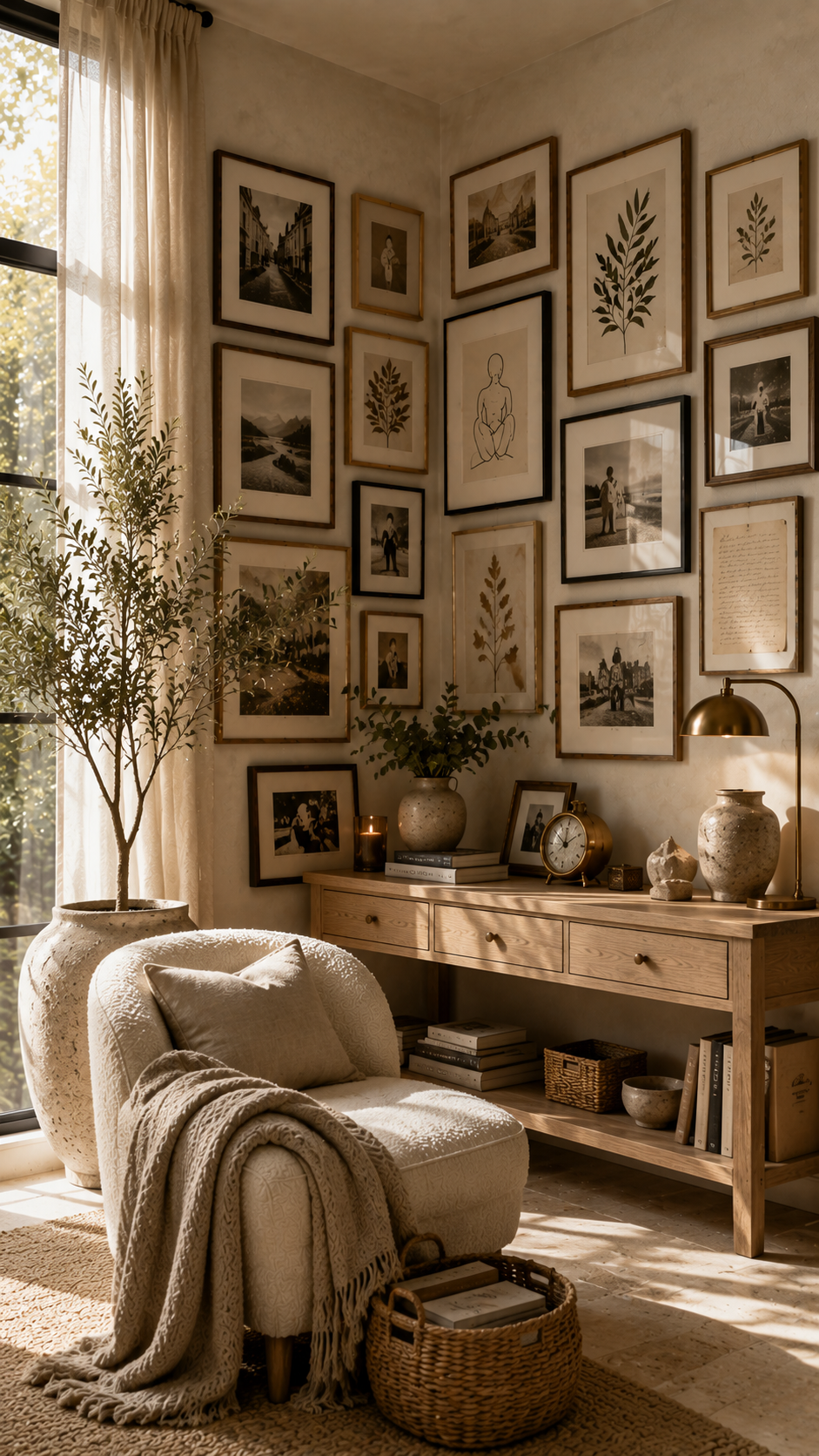 🥈 Best 2 Cozy Mixed Frame Corner Wall Gallery Ideas That Feel Personal