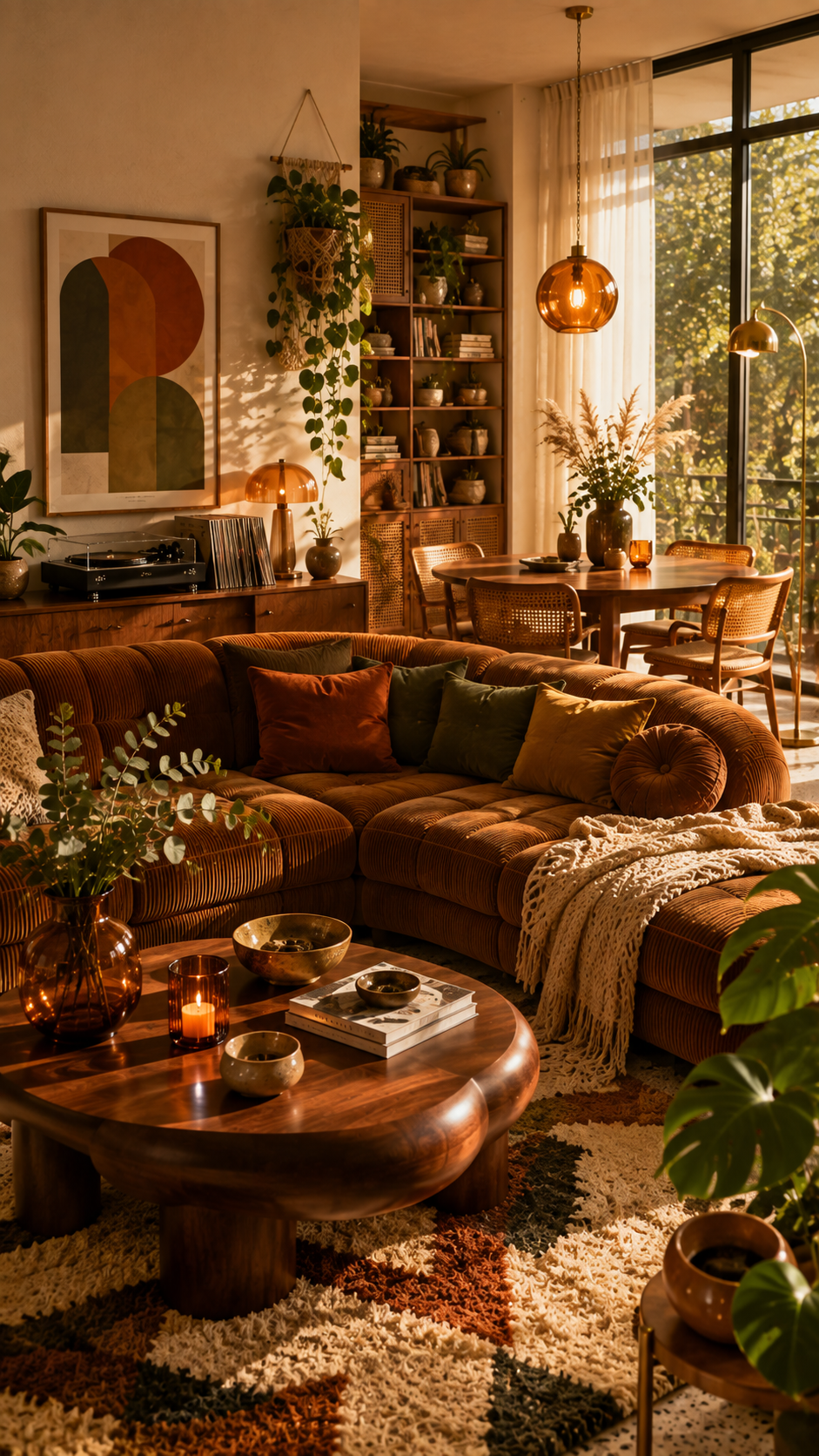 🥈 Best 2 Cozy Seventies Retro Apartment Aesthetic
