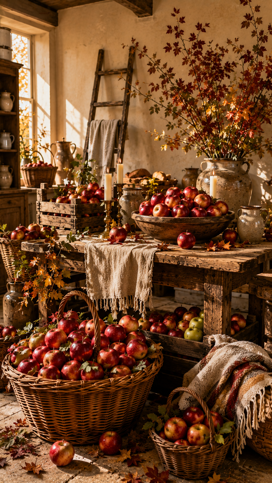 🥈 Best 2 Rustic Apple Harvest Orchard Aesthetic for Cozy Seasonal Abundance