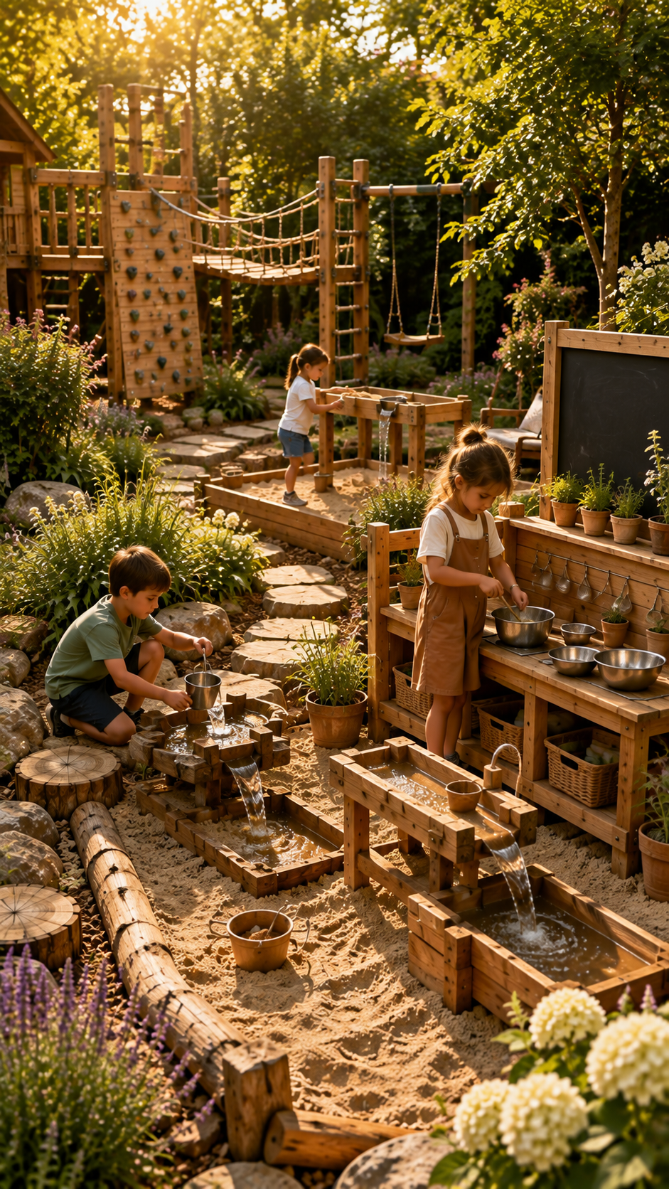 🥉 Best 3 Creative Sensory Backyard Play Areas