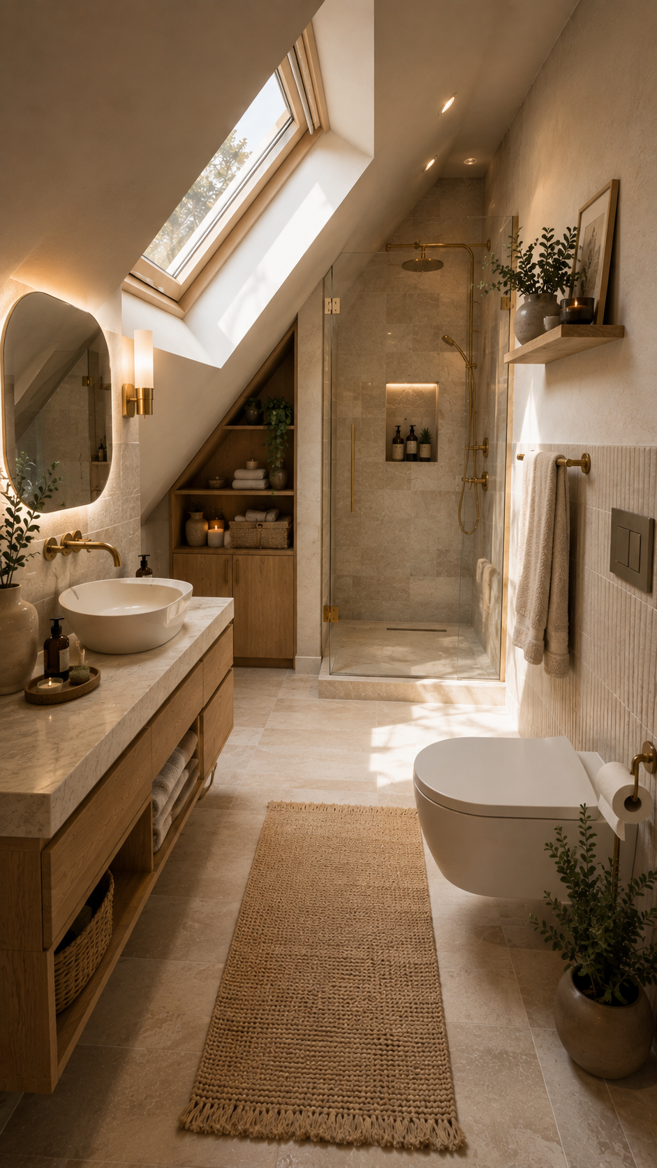 🥉 Best 3 Small Upstairs Bathrooms with Smart Space Saving Design
